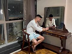 Skinny patient moans during big cock anal consultation with doctor