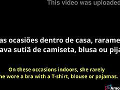Minha madrasta brasileira magra com peitos pequenos age diferente comigo depois da separação com boquete e tabu.