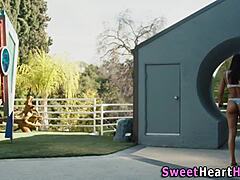 Latina Lesbians Engage In Intense Face Riding