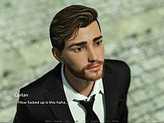 Redhead With Shaved Pussy Plays After Party