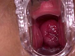 Detailed Scene of Slut with Big Tits and Wet Shaved Pussy Getting Fucked in Ass