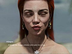 Redhead With Shaved Pussy Plays After Party