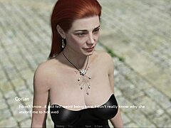 Redhead With Shaved Pussy Plays After Party