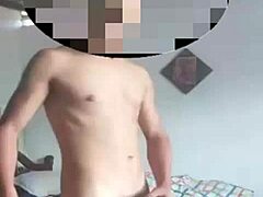 Latina dances while cumming