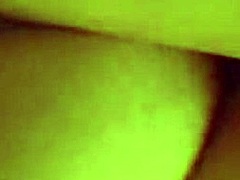 a pretty fucking girlfriend bent over for shaved pussy sex