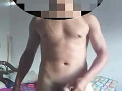 Latina dances while cumming