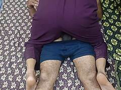 South Indian Couple's Quick Moment