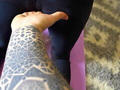 Interrupt Workout To Fuck Tight Asshole