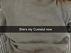 Cheating College Girlfriend Fucked on Snapchat to Clear Debt, Cucked Hard