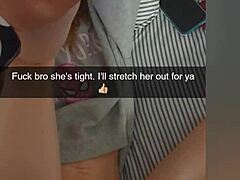 Cheating College Girlfriend Fucked on Snapchat to Clear Debt, Cucked Hard