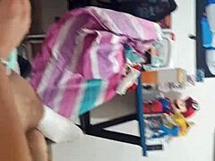 As� me gusta manosear una verga rica like this young amateur masturbates her neighbor when alone at home