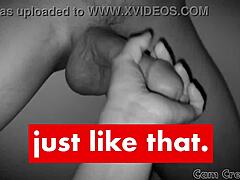 asian petite small pussy gets nasty with dirty talk handjob cum for daddy