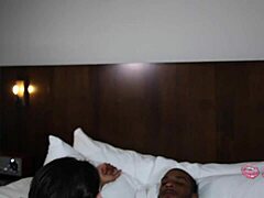 Kdiggz's Big Black Cock Is Too Big For Jackie Ohh's Mouth.