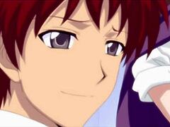 Intense anal sex in the sexual pursuit anime series