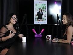 Belinha Baracho Demonstrates Blowjob On Elisa Sanches