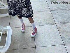 Снимаваме лудо ваканционно видео с твърдо шибане по красива брюнетка 18+ в сперма!