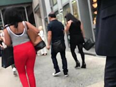 Beautiful PIECE OF CHOCOLATE Ebony Ass Hidden Candid Cute Black