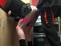 Amateur crossdresser in homemade collection part 3.