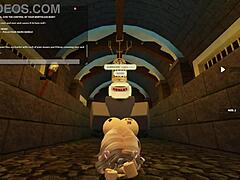 Blonde RIDES deepthroat in anal sex