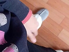 my lesbian coworker and i riskily masturbate together at the office