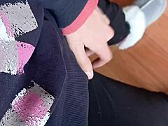 my lesbian coworker and i riskily masturbate together at the office