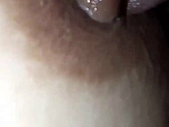 Nipple Dripping With Saliva And Glans Teased