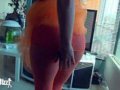 Bad ass kingsday slut takes bbc cum