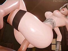 Yorha 2B Blowjob and Pussy Compilation!