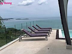 Horny Neighbor Seduces Guy In Lingerie For Oral And Fucking