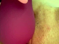 trying out my new lingerie with toys and dildo in solo session