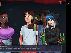 Summertime Saga Teacher Game Scene 227