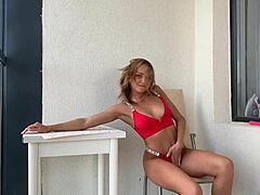 Olivia says, 'I'm so horny, fuck my ass?'