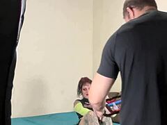 Behind my debut, the hot guy from Carmona fucked me all over, you bastard, with my wet big clit and tattooed ass.