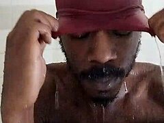 Kisses in the dorm with a pretty brunette