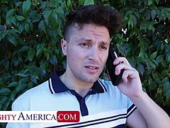 Big tit milf slammed hard in bathroom! 🚿💦