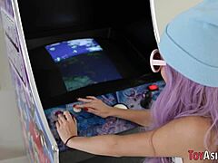 Does little Asian teen ride big cocks?