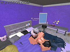Why is this rich slut getting pounded by a Roblox fan?
