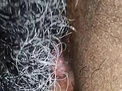 Tamil wife swallows hubby's load after intense banging