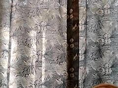 Watching Hot Neighbor from the Balcony