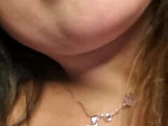 chilena masturbates alone in private session