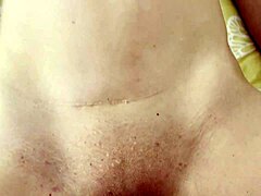 Stepmom pegs stepson hard in close-up pussy action!