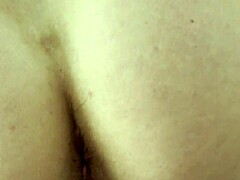 Stepmom pegs stepson hard in close-up pussy action!