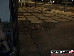 Teen experiences first time outdoor orgy with tall amazon domination!