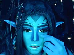 She Lives For Avatar In Beautiful Webcam Dancing