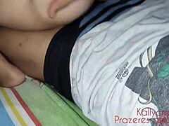 Cuckold Eats Wife's Ass While She Gets Fucked!