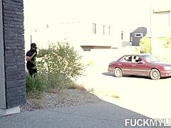 anna claire clouds eats chanel camryn's wet pussy in laundry room