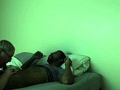 PAWG with Glasses Wakes Me Up for My Black Cock Ride