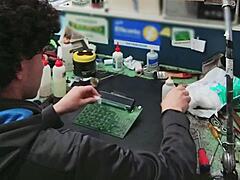 I Blast Massive Cumshot On Client's Machine