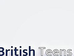 british 18yo enjoys ice cream with a creamy cum twist