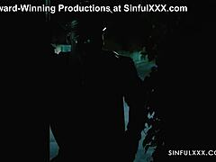 is there any problem officer halloween with big tits cock licking blowjob